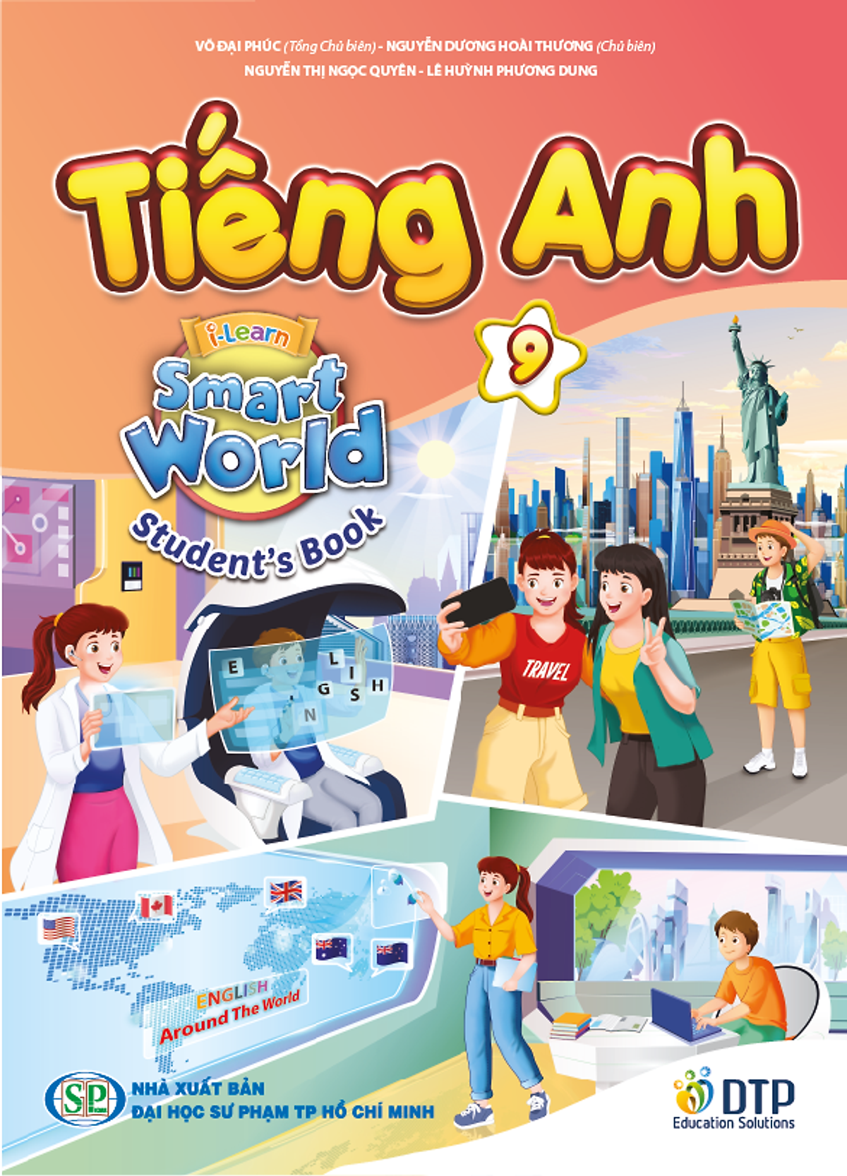 Bo Sach Tieng Anh 9 - I-Learn Smart World - Student's Book + Workbook + Notebook (Bo 3 Cuon)