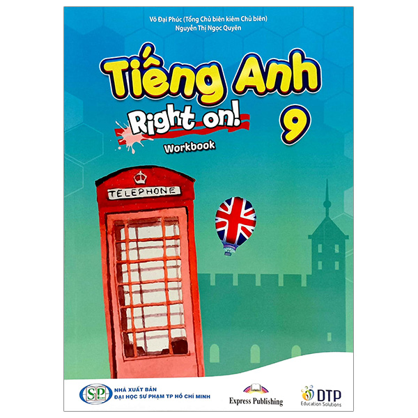 Bo Sach Tieng Anh 9 - Right On! - Student's Book + Workbook (Bo 2 Cuon)