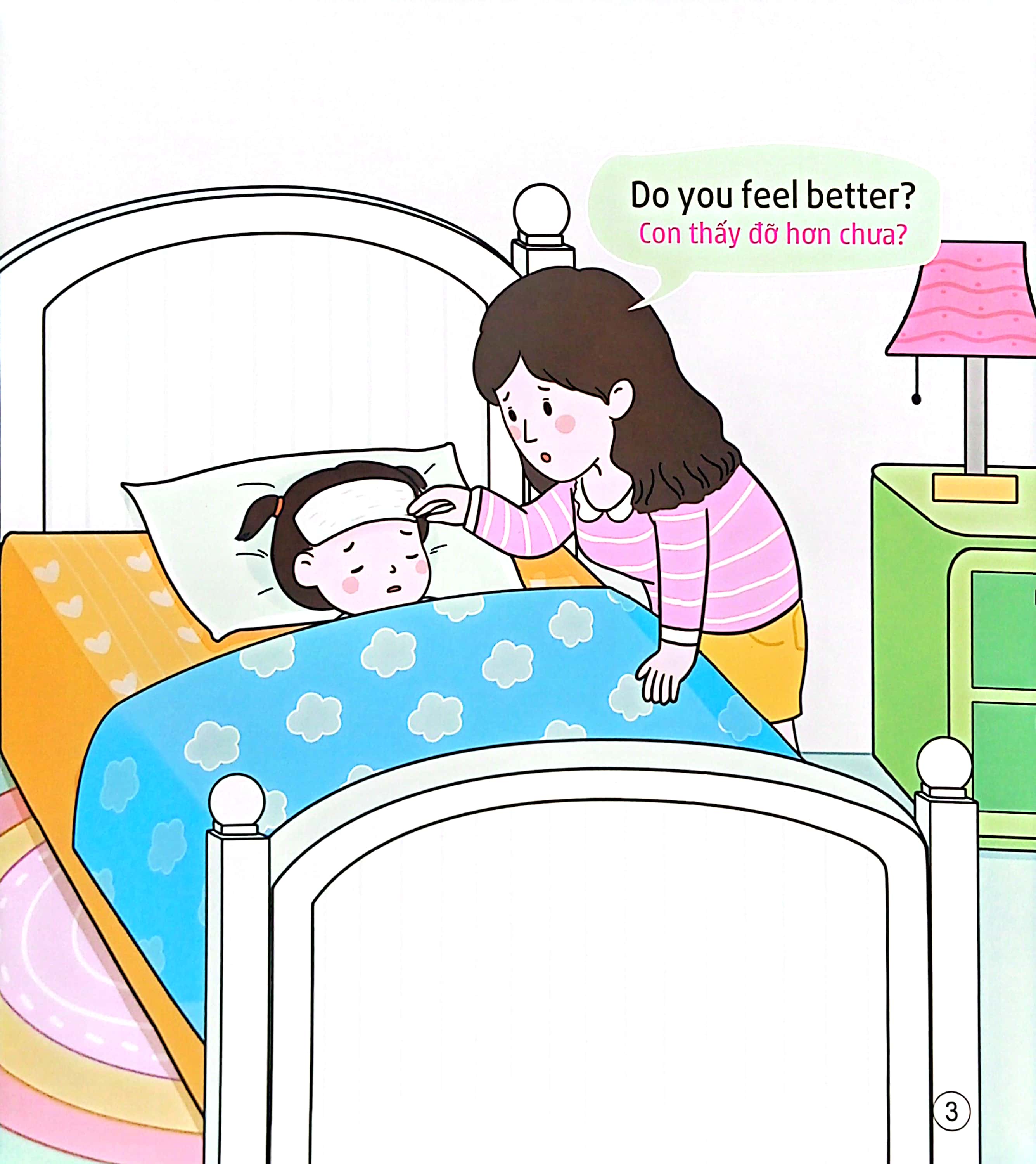 bộ sách tiếng anh đầu tiên của bé - 5 phút mỗi ngày - y tế, sức khỏe (tái bản 2022)