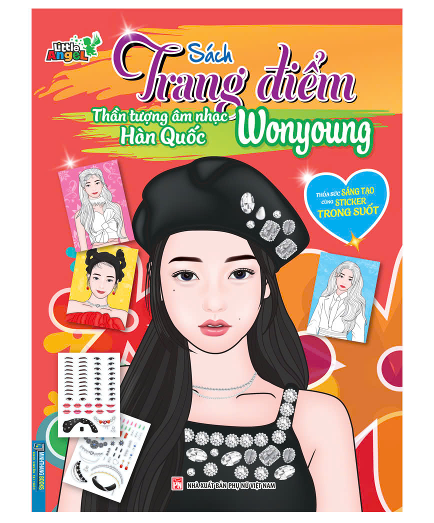 bộ sách tô màu baby three ở thế giới cổ tích + baby three 12 con giáp ở vương quốc ngọt ngào (bộ 2 cuốn) - tặng kèm sách trang điểm thần tượng âm nhạc hàn quốc ngẫu nhiên