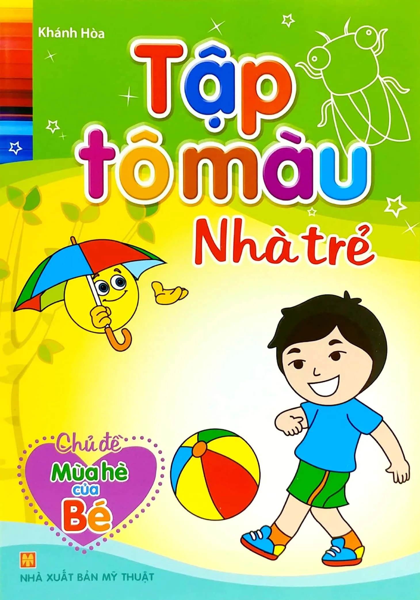 bộ sách tô màu nhà trẻ (túi 8 cuốn) (tái bản 2023)