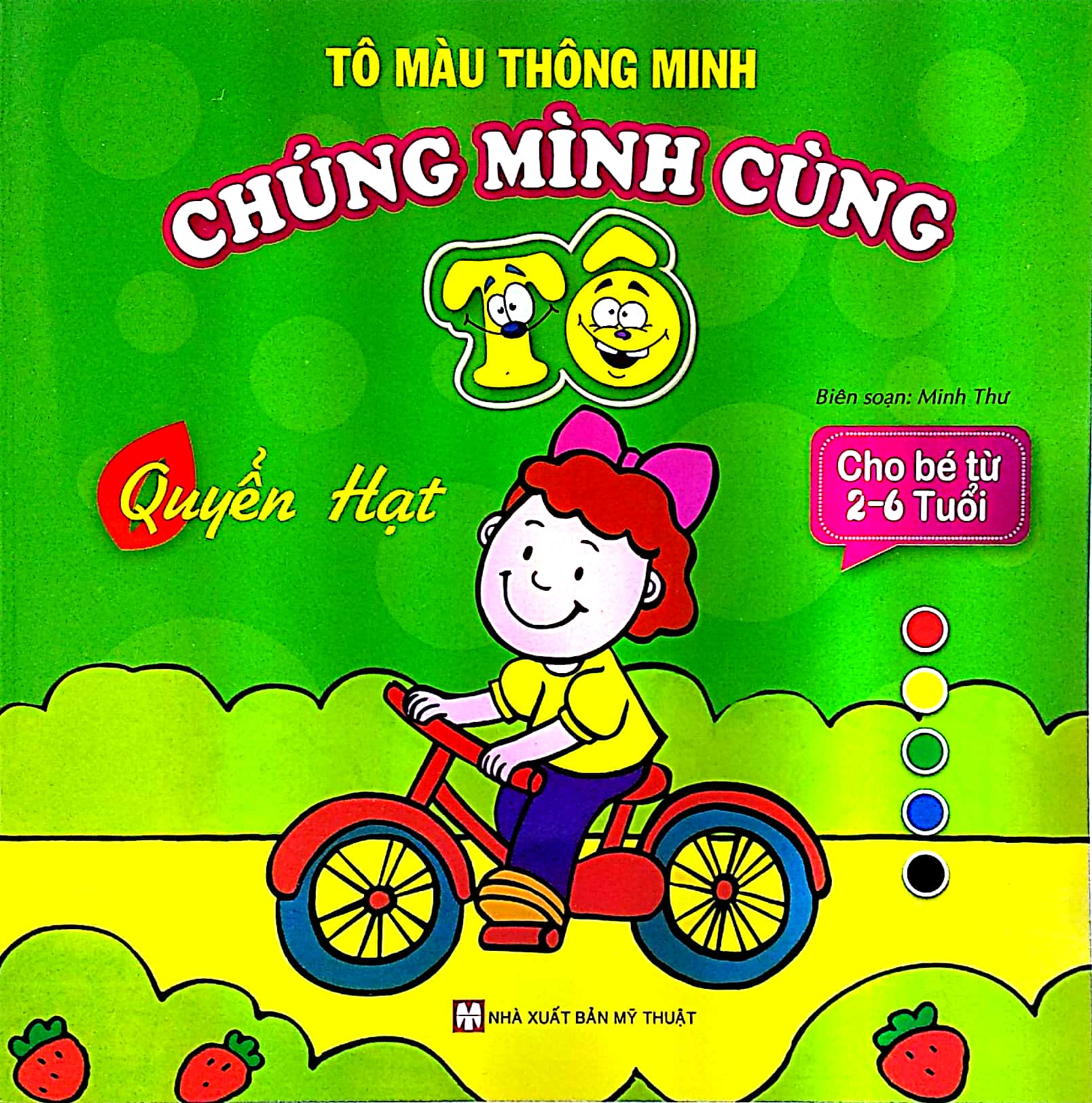 bộ sách tô màu thông minh - chúng mình cùng tô (bộ 4 cuốn) (tái bản)