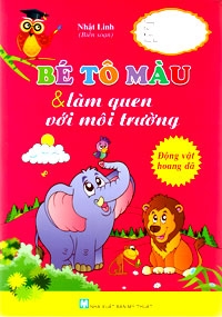 bộ sách tô màu và làm quen với môi trường dành cho bé (bộ 10 cuốn)
