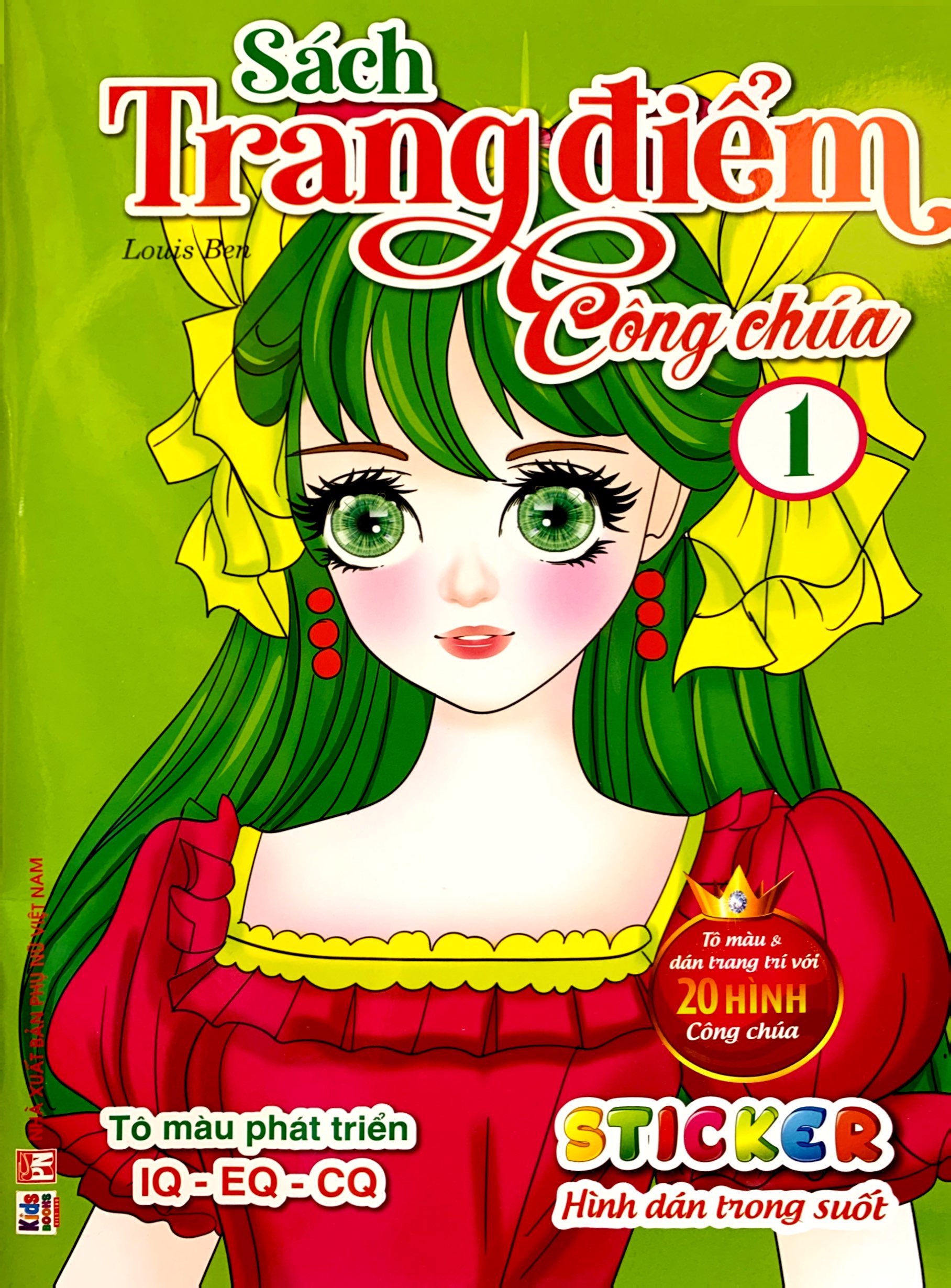 bộ sách trang điểm công chúa - tập 1