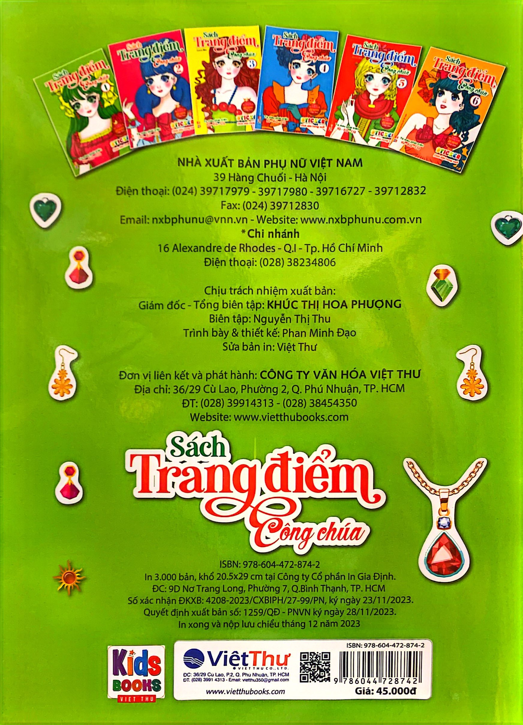 bộ sách trang điểm công chúa - tập 1