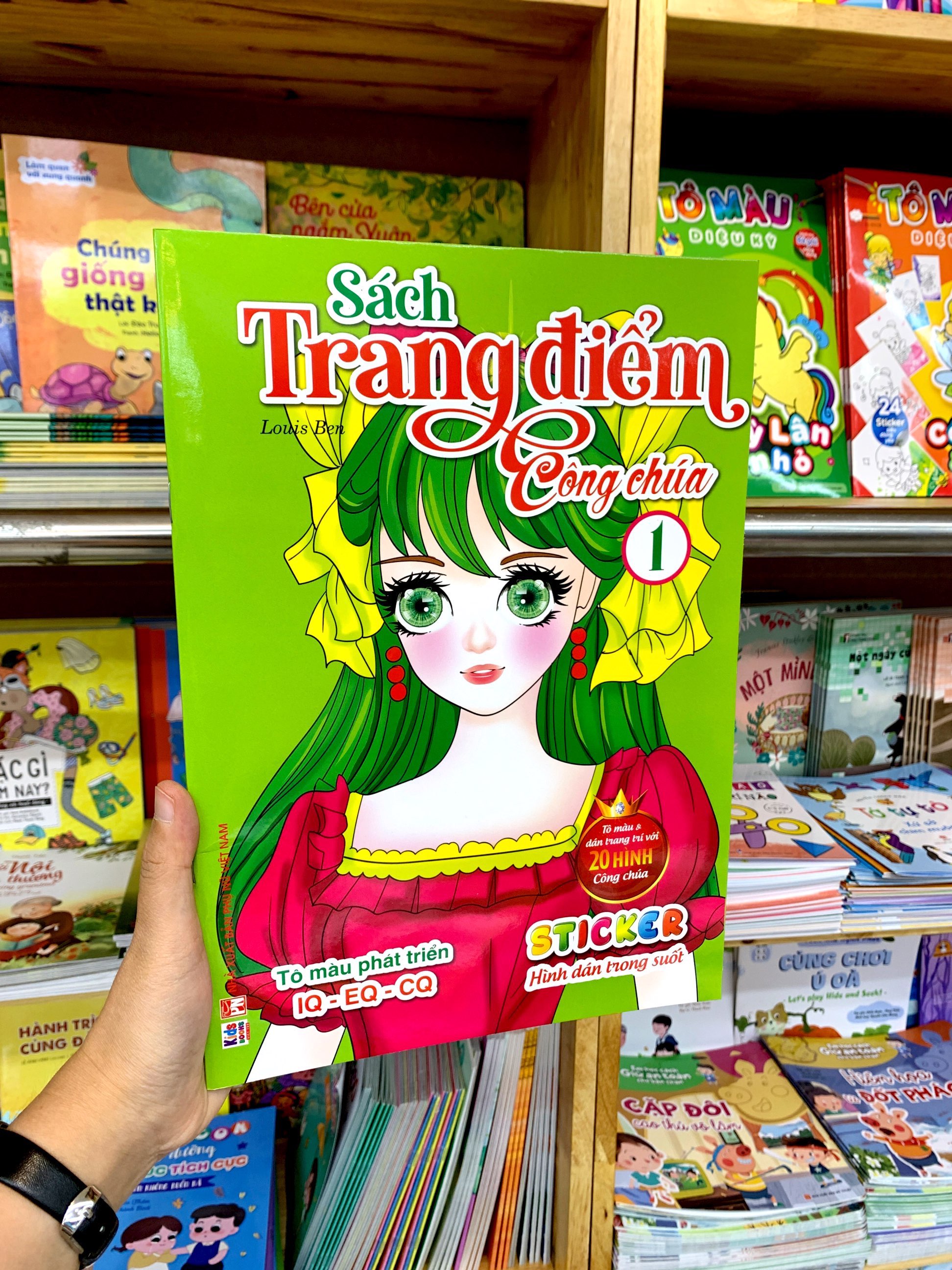 bộ sách trang điểm công chúa - tập 1