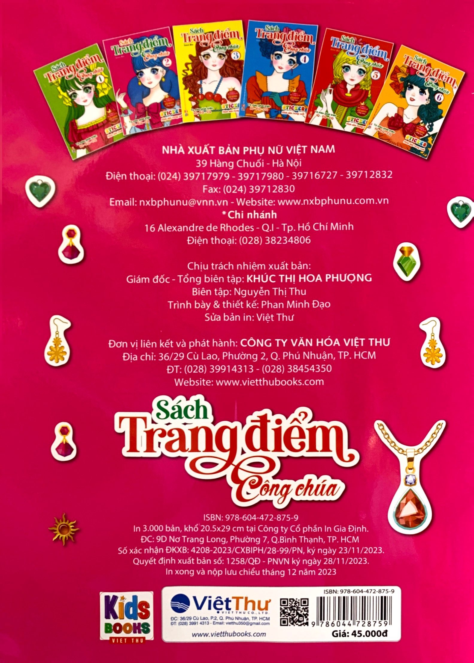 bộ sách trang điểm công chúa - tập 2