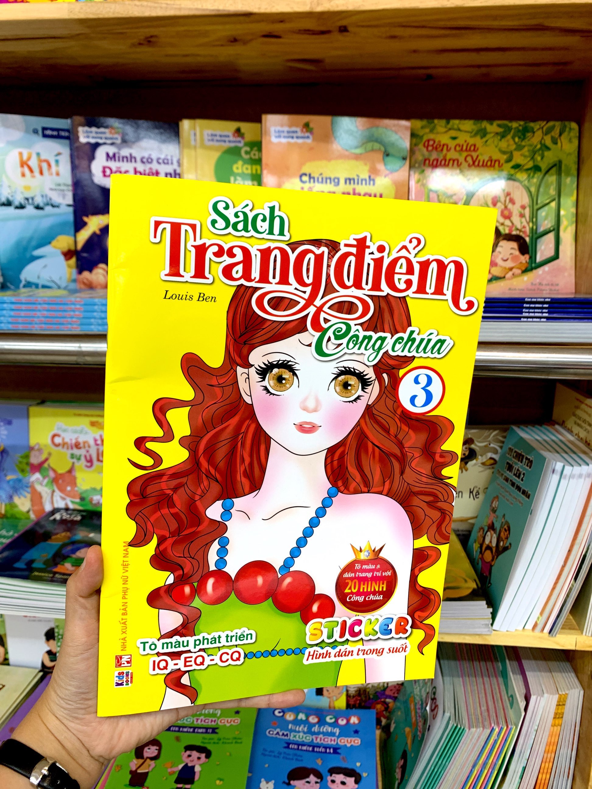 bộ sách trang điểm công chúa - tập 3