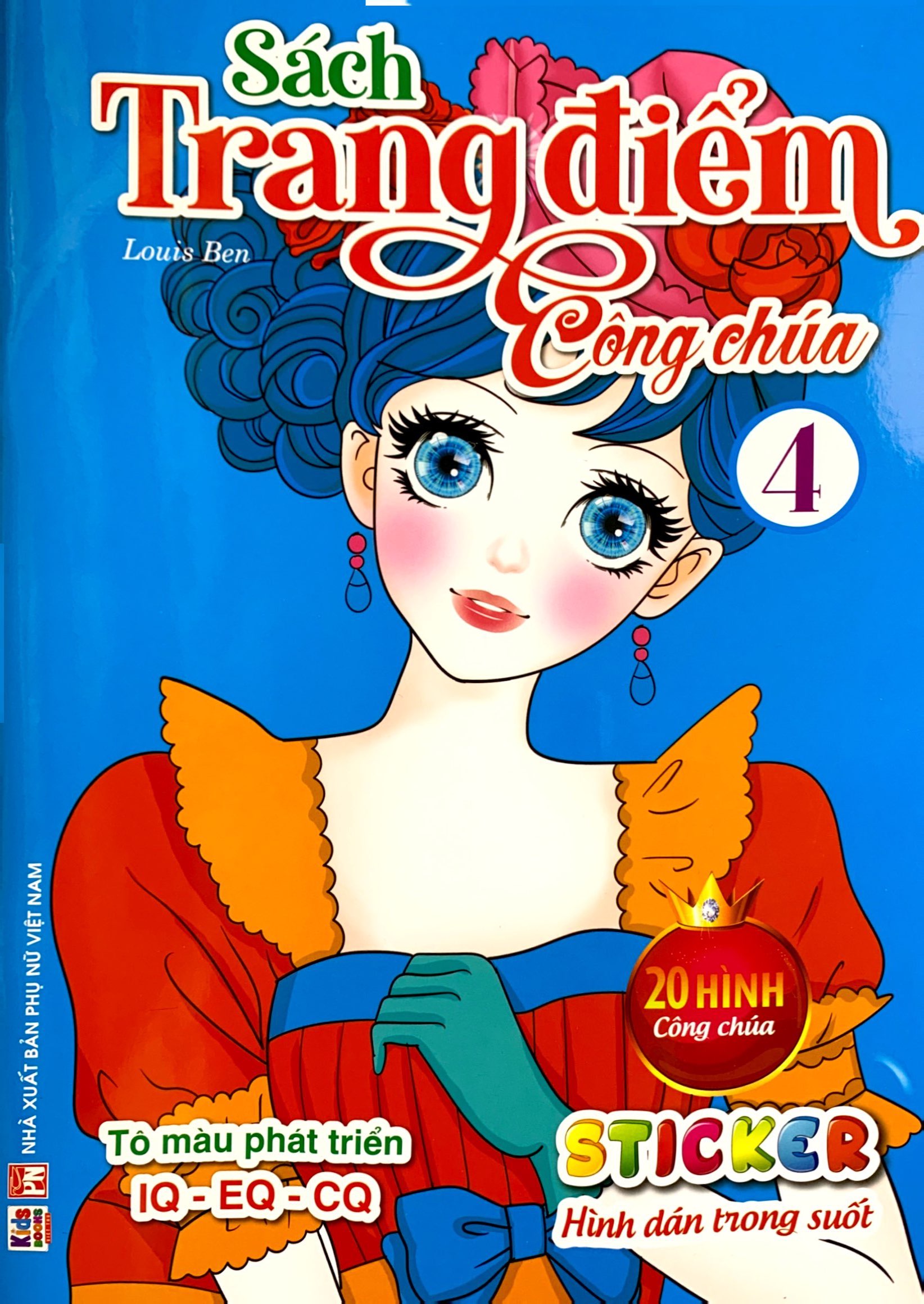 bộ sách trang điểm công chúa - tập 4