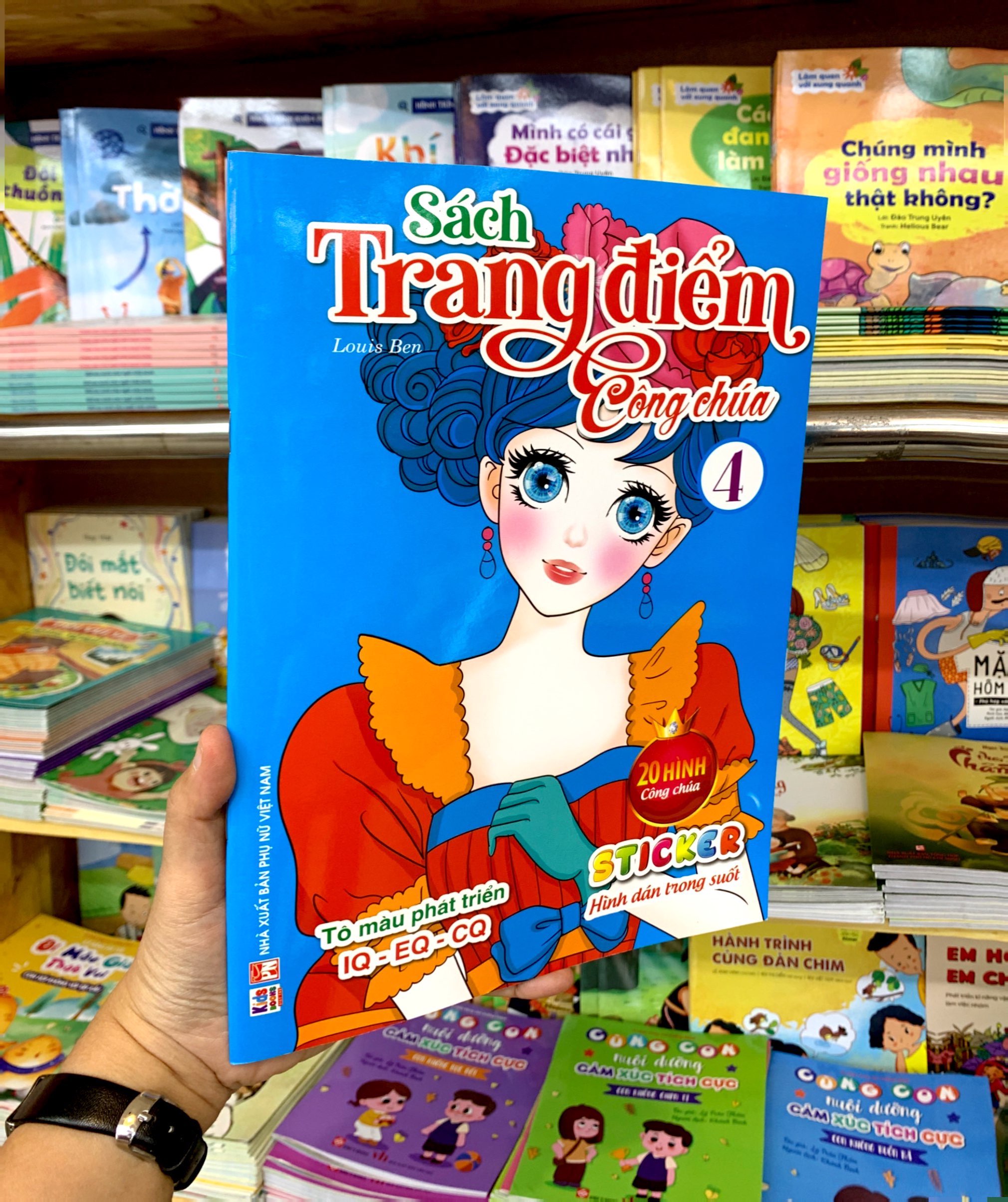 bộ sách trang điểm công chúa - tập 4