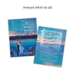 bộ sách trở về năm tháng bố tôi là hot boy - tập 1 + tập 2 (bộ 2 tập) - bản đặc biệt - tặng kèm 2 bookmark trổ khuôn + 1 postcard lời nhắn của tác giả + 1 standee cặp đôi + 3 thẻ nhân vật