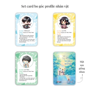 bộ sách trở về năm tháng bố tôi là hot boy - tập 1 + tập 2 (bộ 2 tập) - bản đặc biệt - tặng kèm 2 bookmark trổ khuôn + 1 postcard lời nhắn của tác giả + 1 standee cặp đôi + 3 thẻ nhân vật