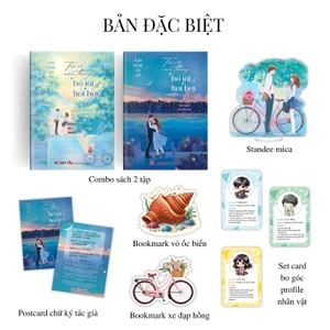 bộ sách trở về năm tháng bố tôi là hot boy - tập 1 + tập 2 (bộ 2 tập) - bản đặc biệt - tặng kèm 2 bookmark trổ khuôn + 1 postcard lời nhắn của tác giả + 1 standee cặp đôi + 3 thẻ nhân vật + standee