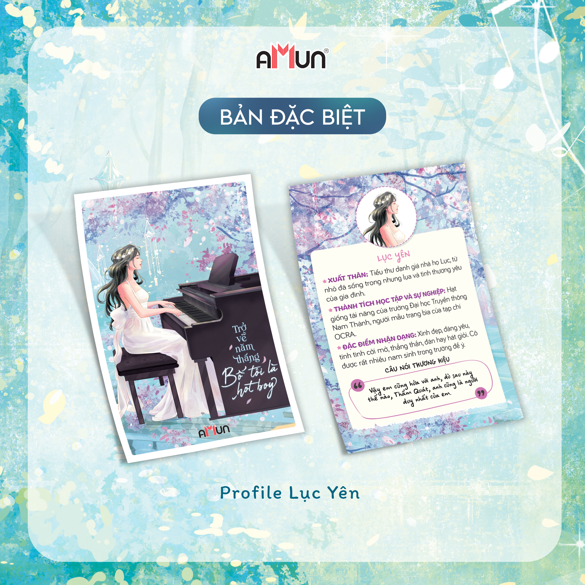 Bộ Sách Trở Về Năm Tháng Bố Tôi Là Hot Boy - Tập 1 + Tập 2 (Bộ 2 Tập) (Tái Bản 2026) - Bản Đặc Biệt - Tặng Kèm 2 Bookmark + 1 Postcard + 2 Postcard Profile Thẩm Quát Và Lục Yên + 1 Standee Mica