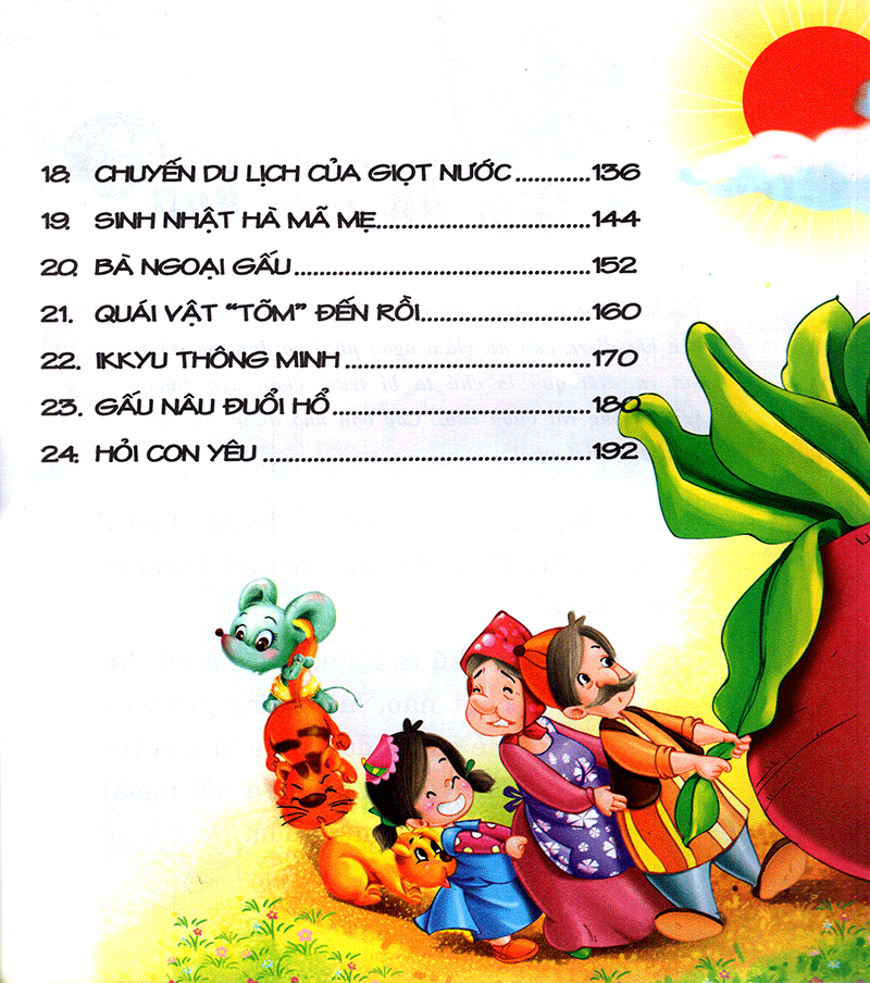 bộ sách truyện kể trước khi đi ngủ: tốt bụng + can đảm + đoàn kết + vui vẻ (bộ 4 cuốn)