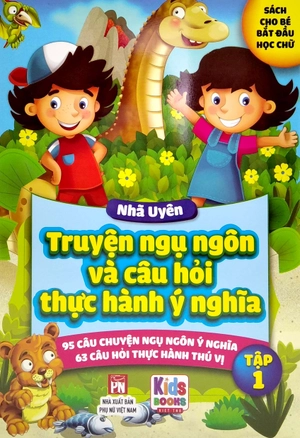 bộ sách truyện ngụ ngôn và câu hỏi thực hành ý nghĩa - 95 câu chuyện ngụ ngôn ý nghĩa (bộ 2 tập)