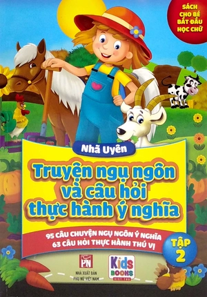 bộ sách truyện ngụ ngôn và câu hỏi thực hành ý nghĩa - 95 câu chuyện ngụ ngôn ý nghĩa (bộ 2 tập)