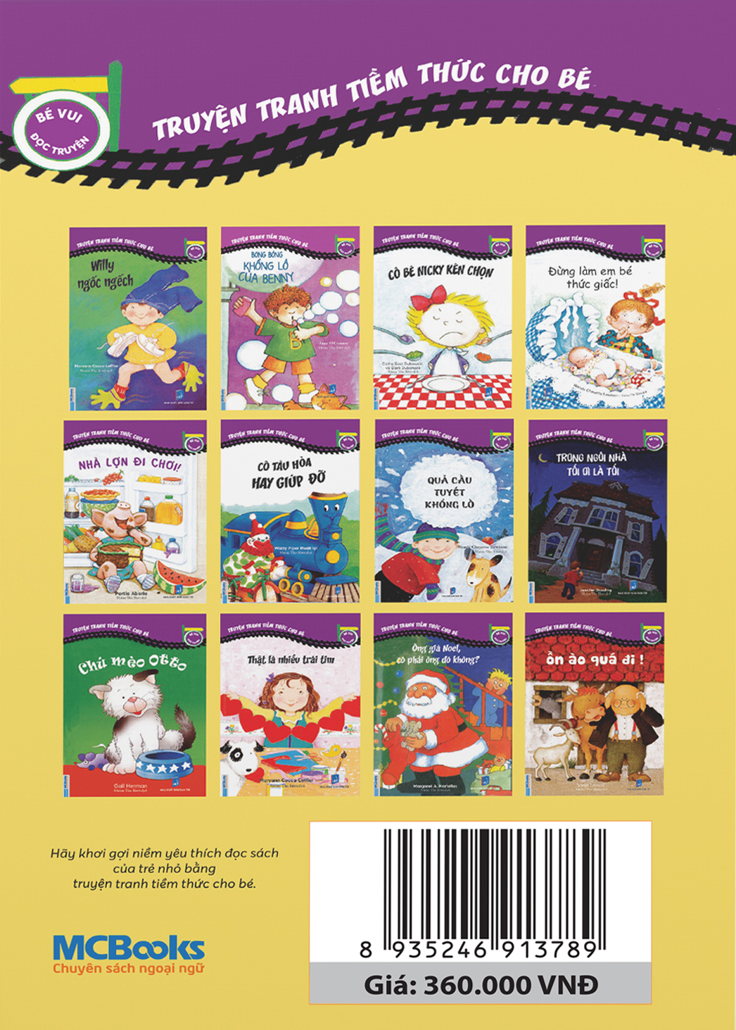 Bo Sach Truyen Tranh Tiem Thuc Cho Be (Bo 12 Cuon)