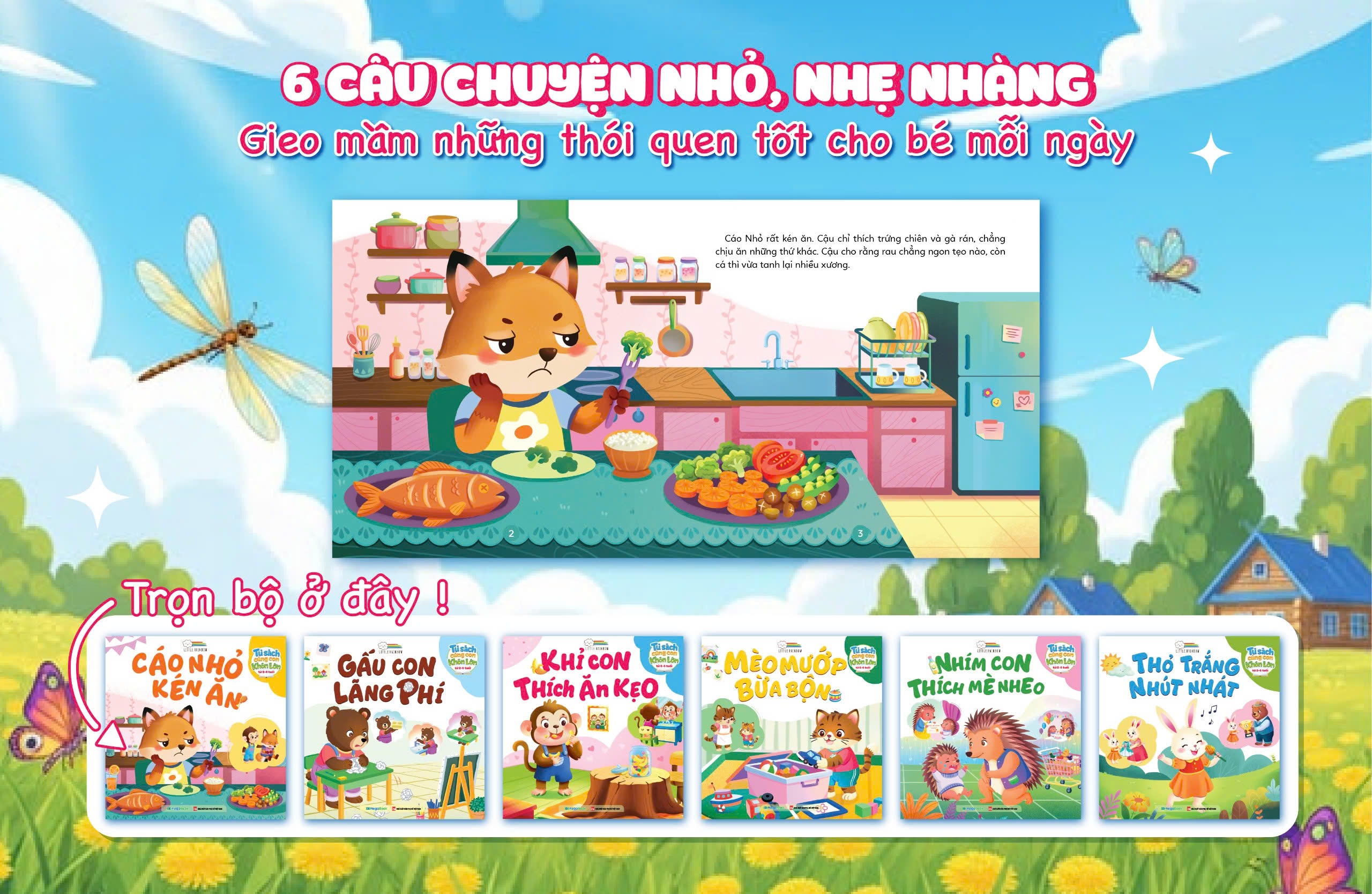 Bộ Sách Tủ Sách Cùng Con Khôn Lớn Từ 2-6 Tuổi (Bộ 6 Cuốn) - Ảnh 9