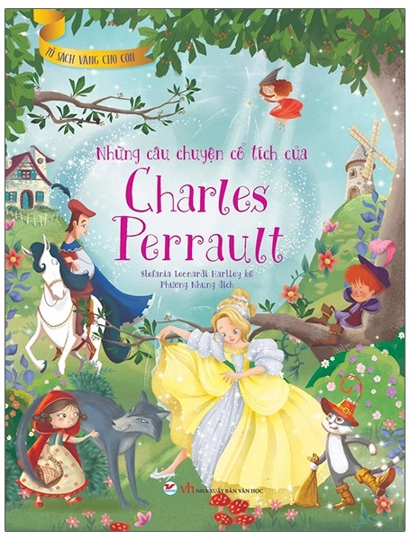 bộ sách tủ sách vàng dành cho con: truyện ngụ ngôn la fontaine hay nhất + những câu chuyện cổ tích của charles perrault (bộ 2 cuốn)