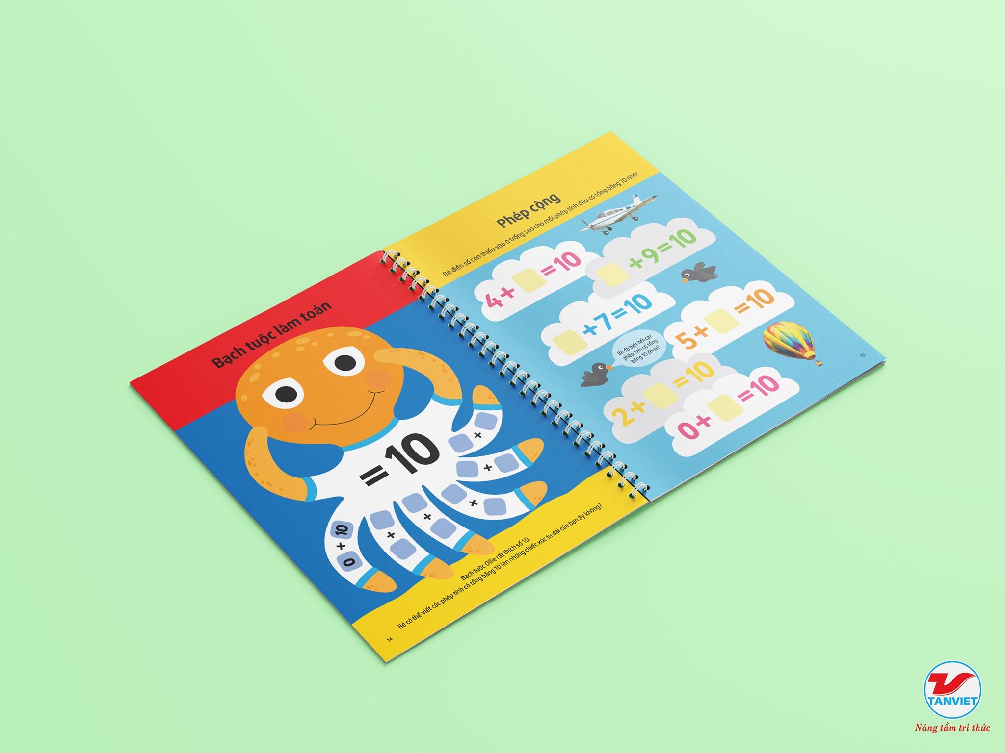 bộ sách tự xóa thông minh - bé làm quen với toán học (5 -7 tuổi)