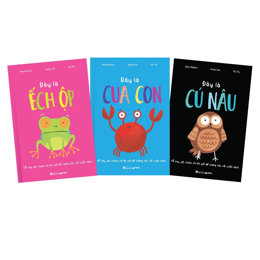 bộ sách tương tác khám phá thiên nhiên - đây là - bìa cứng (bộ 3 cuốn)