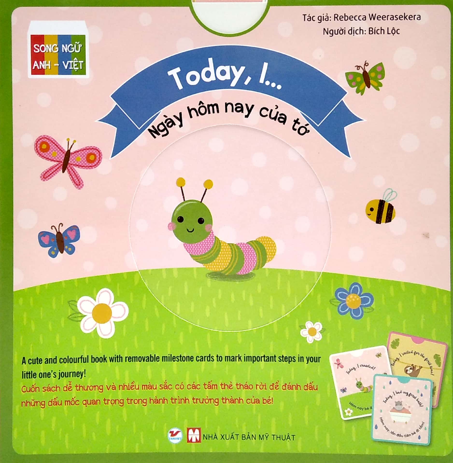 bộ sách tương tác - song ngữ anh việt: tớ tập đếm + những điều đầu tiên + những việc tớ đã làm + ngày hôm nay của tớ (bộ 4 cuốn)