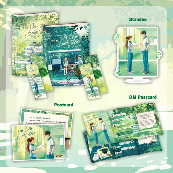 Bộ Sách Và Cậu Bước Đến - Tập 1 + Tập 2 (Bộ 2 Tập) - Bản Đặc Biệt - Tặng Kèm 2 Bookmark + 1 Postcard + 1 Standee + 1 Dải Postcard