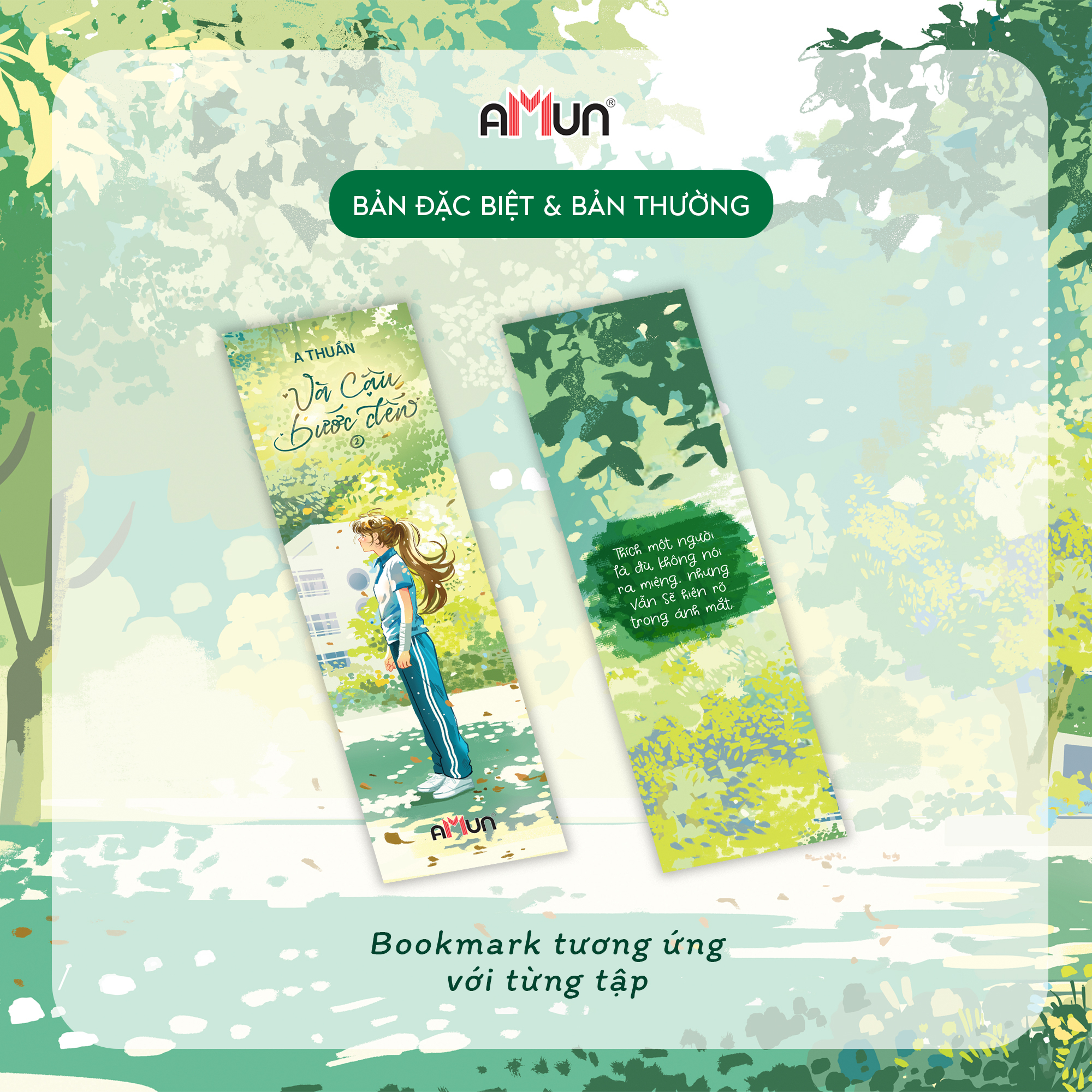 Bộ Sách Và Cậu Bước Đến - Tập 1 + Tập 2 (Bộ 2 Tập) - Bản Đặc Biệt - Tặng Kèm 2 Bookmark + 1 Postcard + 1 Standee + 1 Dải Postcard