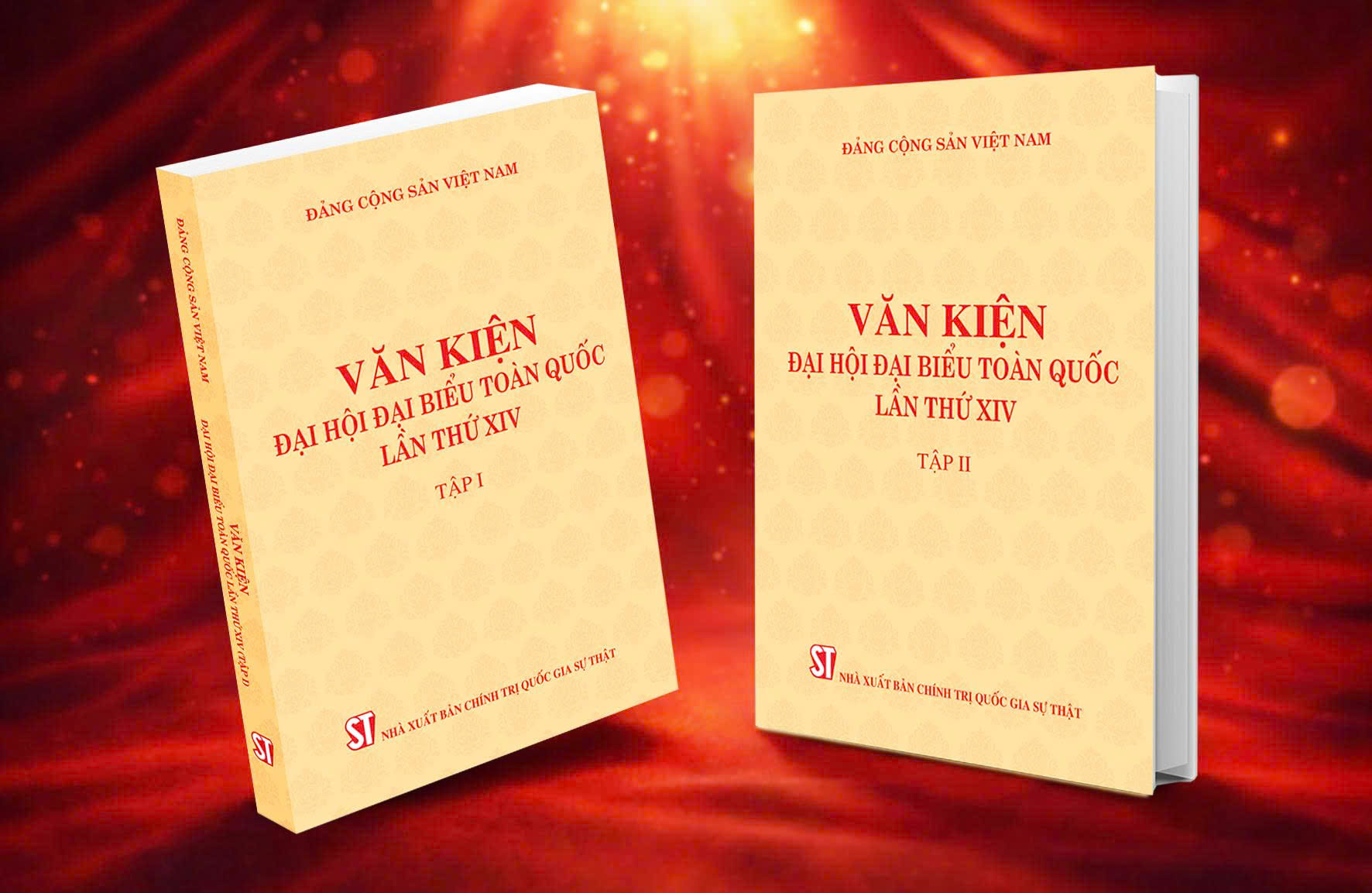 Bộ Sách Văn Kiện Đại Hội Đại Biểu Toàn Quốc Lần Thứ XIV - Tập 1 + Tập 2 (Bộ 2 Tập)