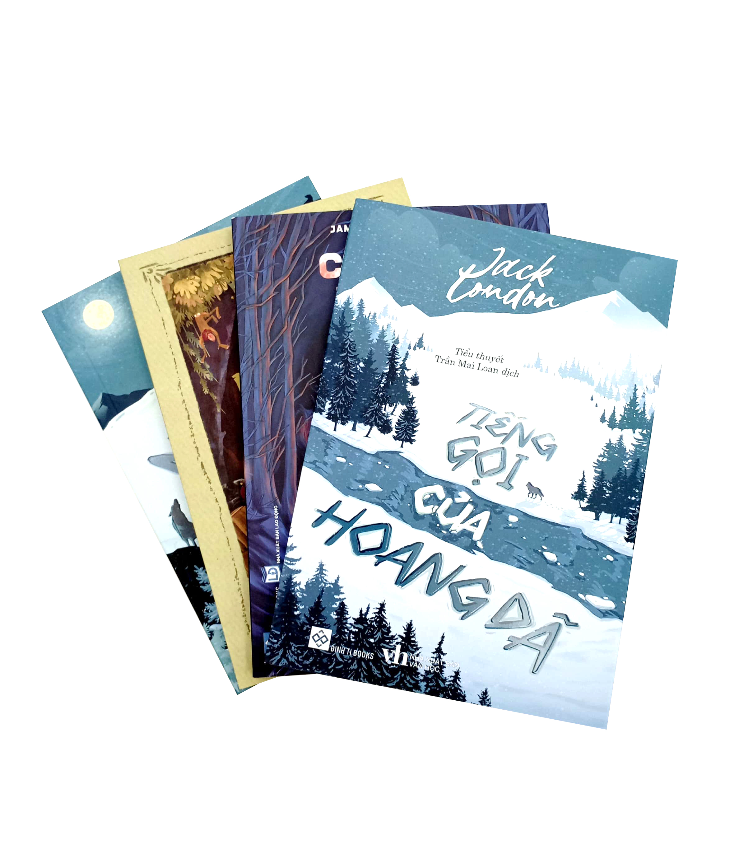 bộ sách về miền hoang dã (bộ 4 tập)