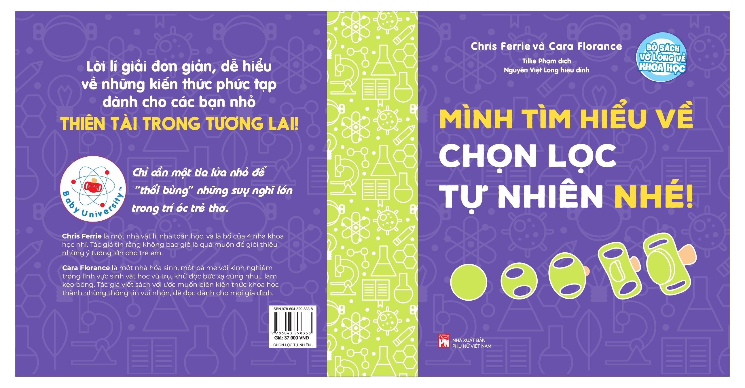 bộ sách vỡ lòng về khoa học - mình tìm hiểu về chọn lọc tự nhiên nhé!