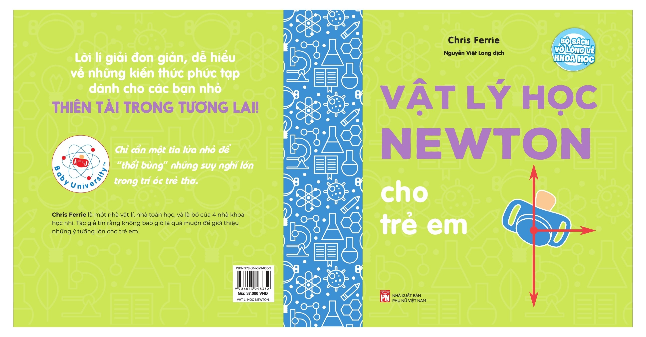 bộ sách vỡ lòng về khoa học - vật lý học newton cho trẻ em