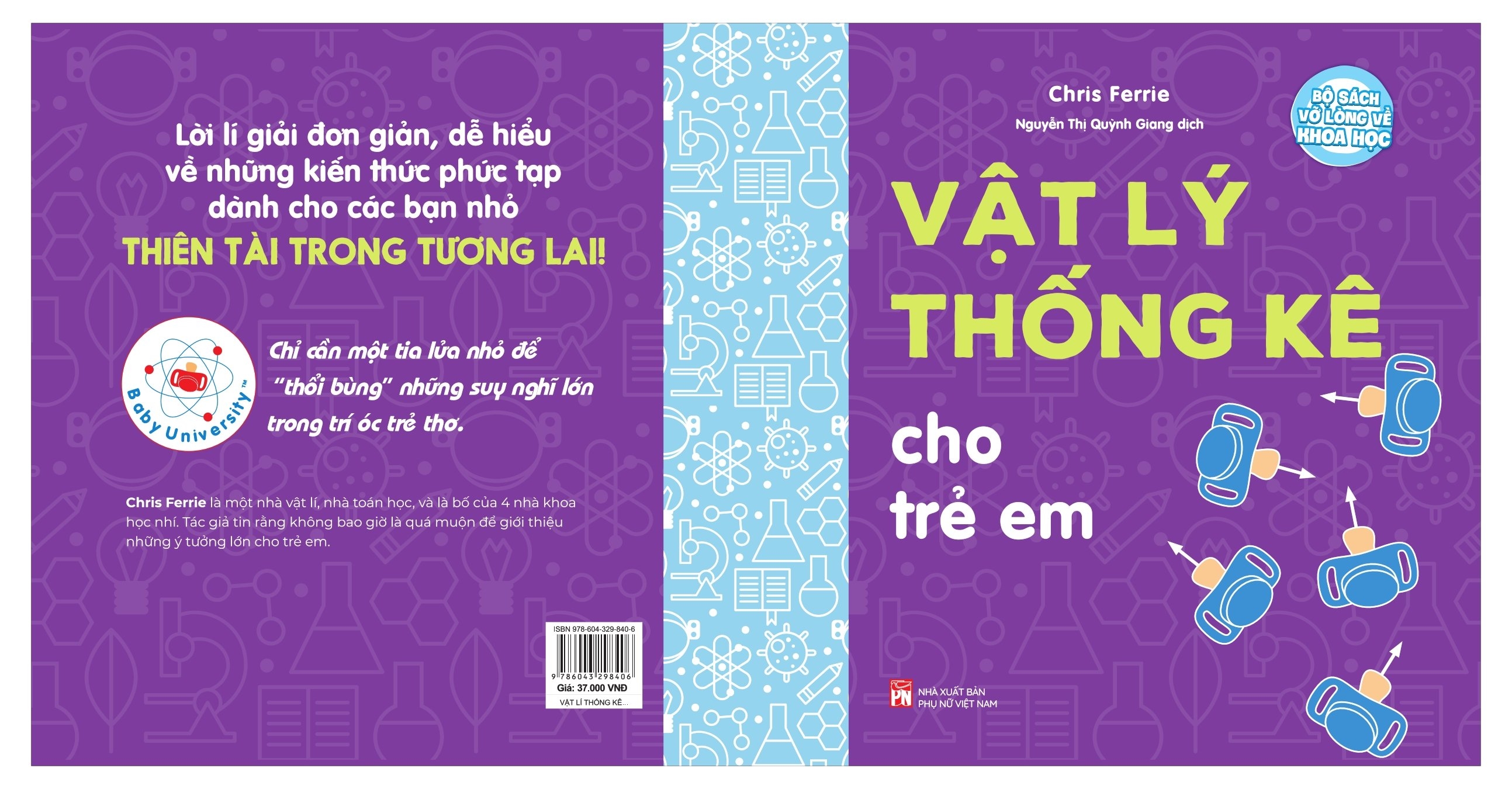 bộ sách vỡ lòng về khoa học - vật lý thống kê cho trẻ em