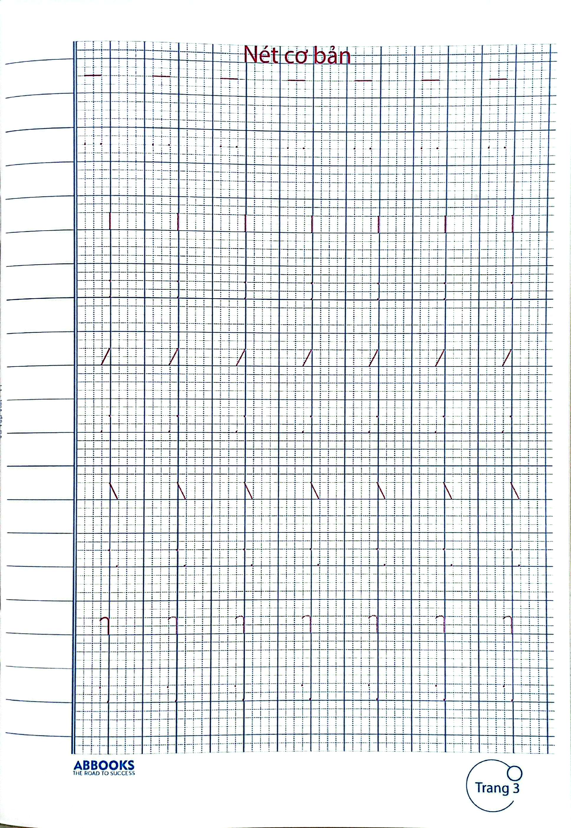 Bo Sach Vo Luyen Viet Lop 1 - Tap 1 + Tap 2 (Chan Troi)