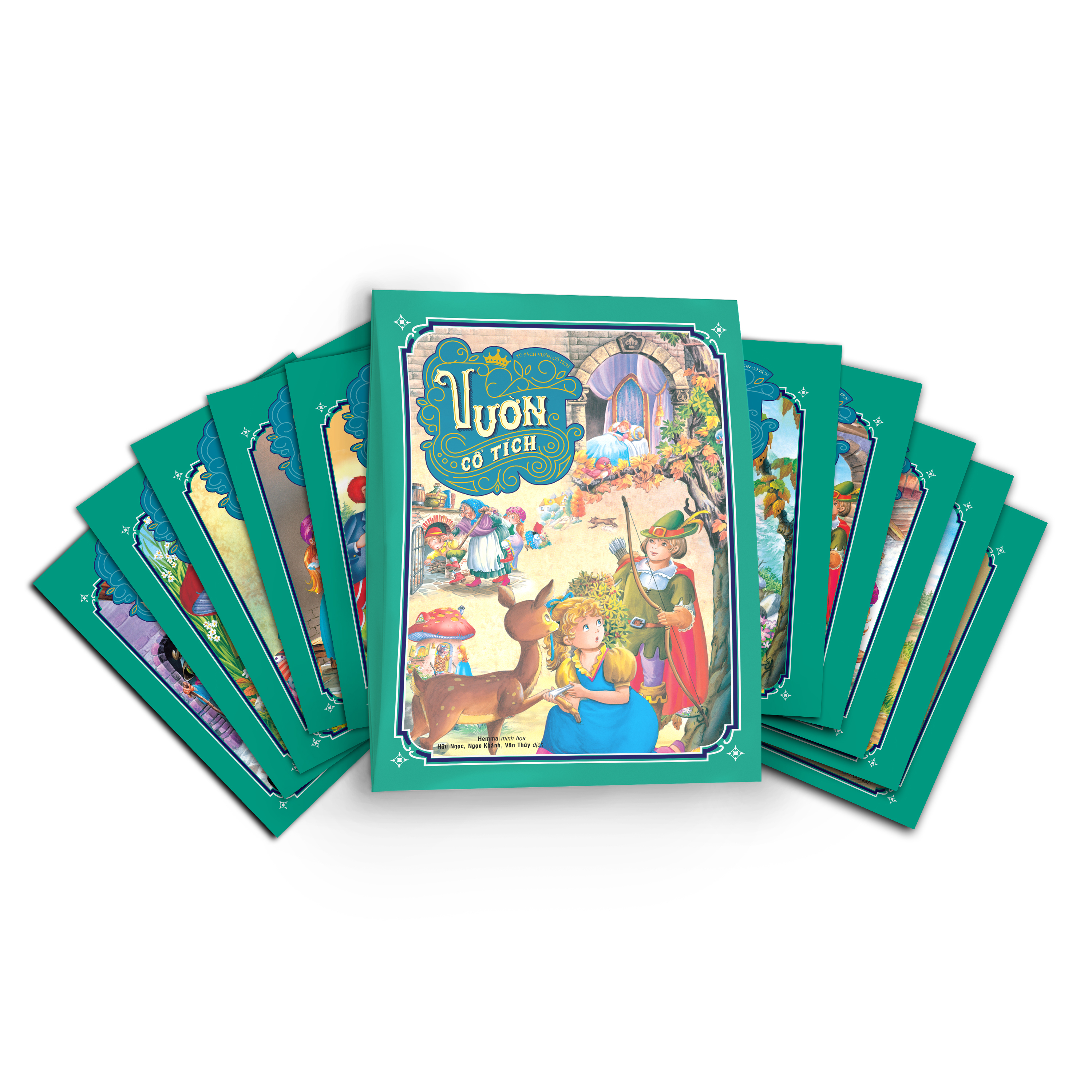 bộ sách vườn cổ tích (bộ 10 tập)