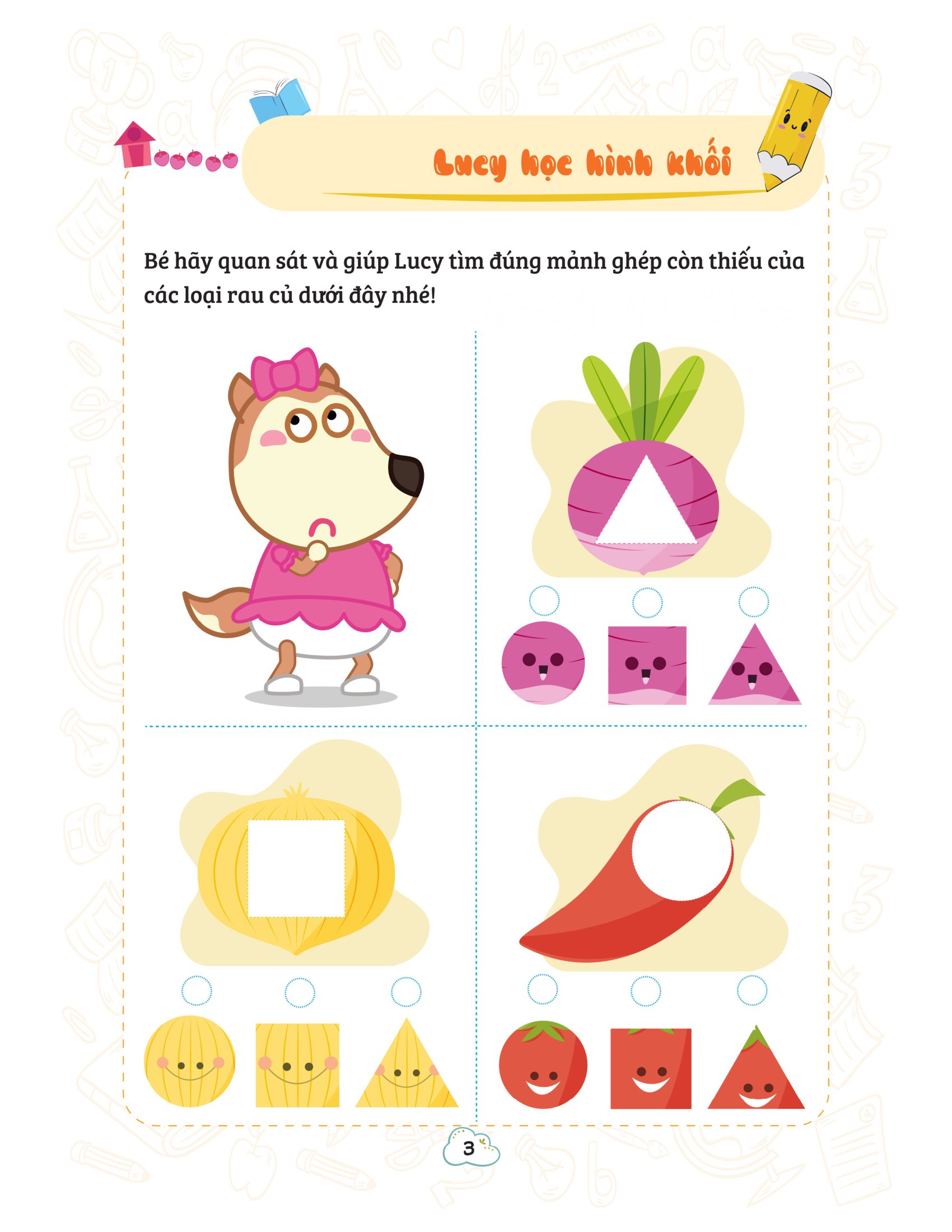 bộ sách wolfoo khám phá toán học vui - tập 1-4 (bộ 4 cuốn)