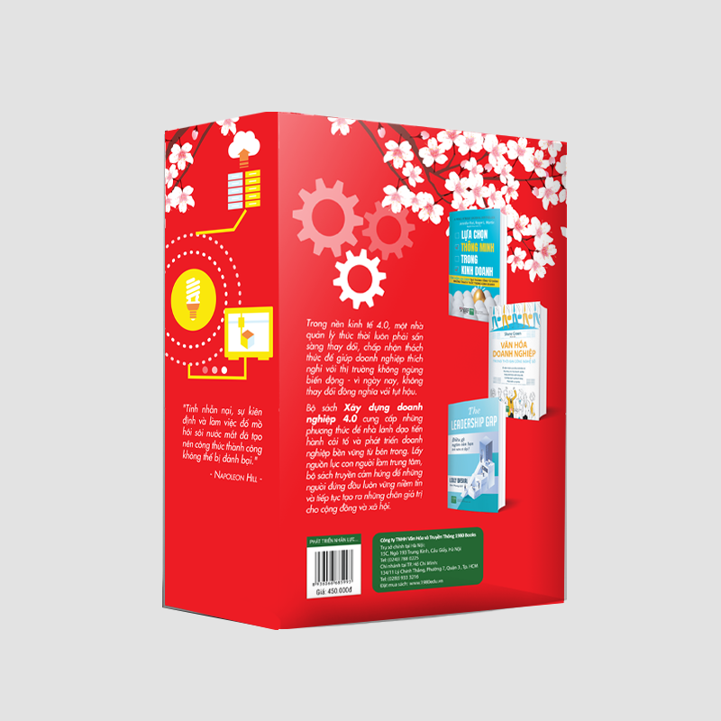 bộ sách “xây dựng doanh nghiệp 4.0” - quà tặng năm mới