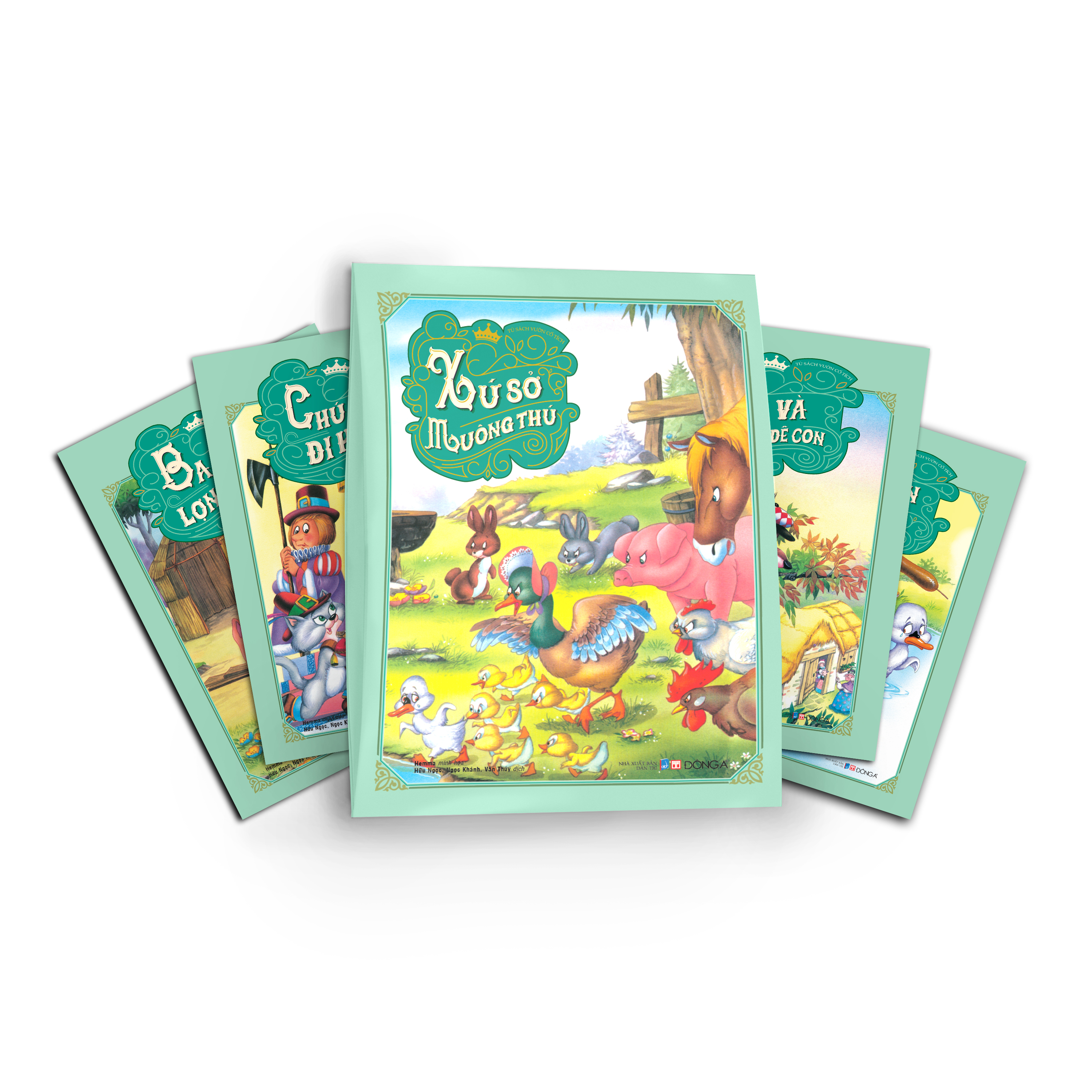 bộ sách xứ sở muông thú (bộ 4 tập)