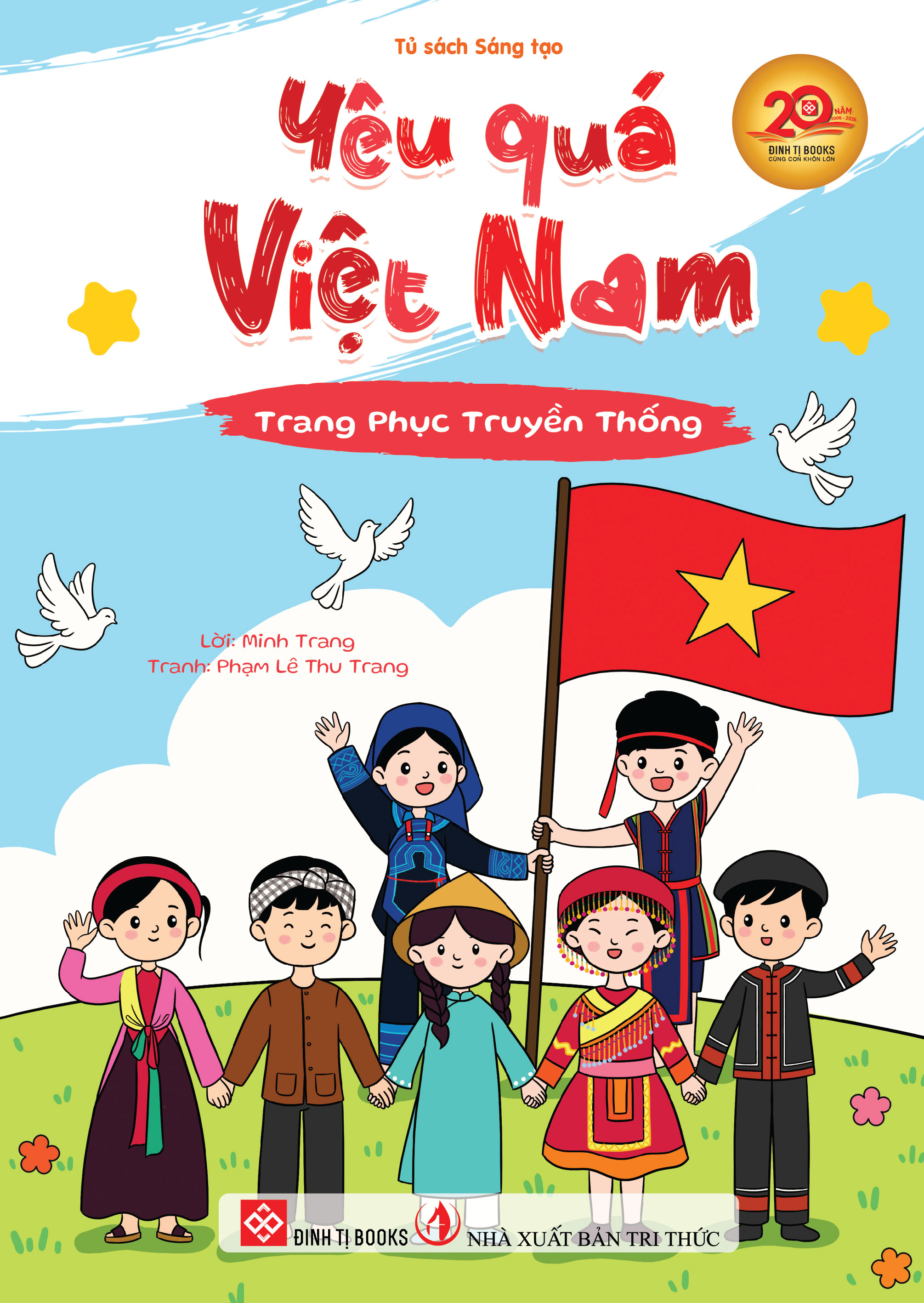 Bo Sach Yeu Qua Viet Nam (Bo 6 Cuon) - Tang Kem Tui Dung + Sticker + Ban Do Viet Nam