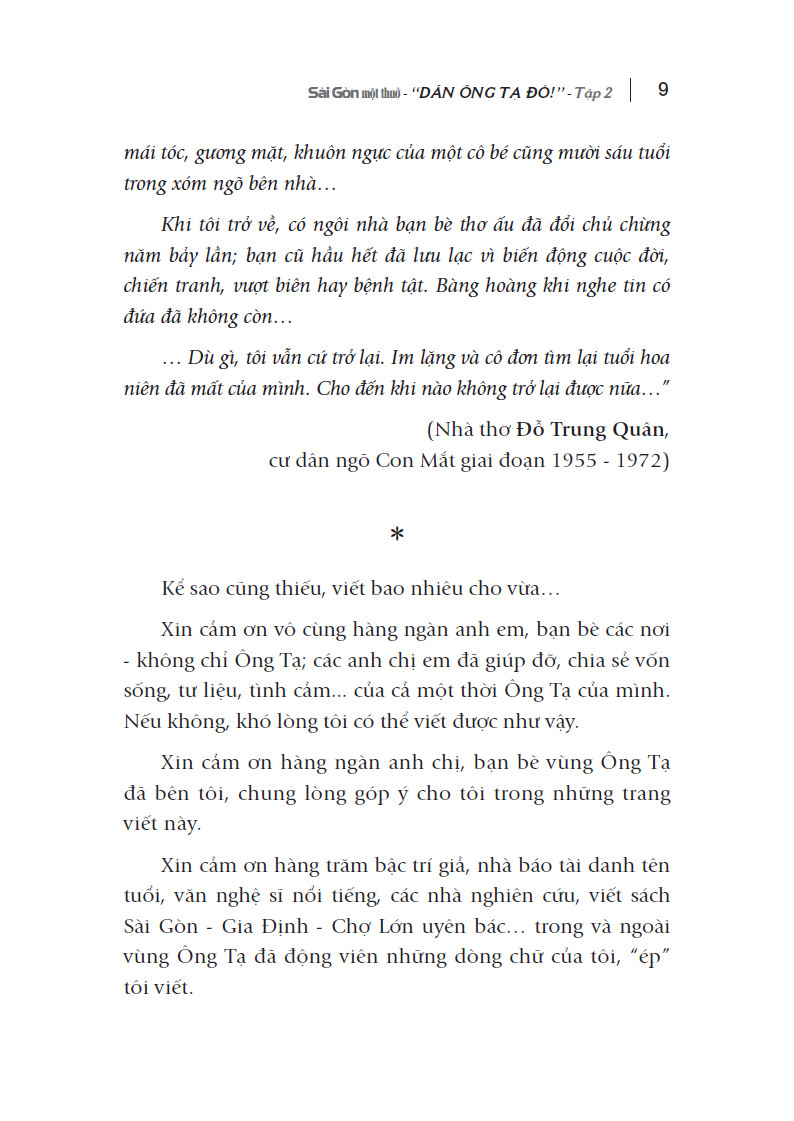bộ sài gòn một thuở - “dân ông tạ đó!” - tập 2