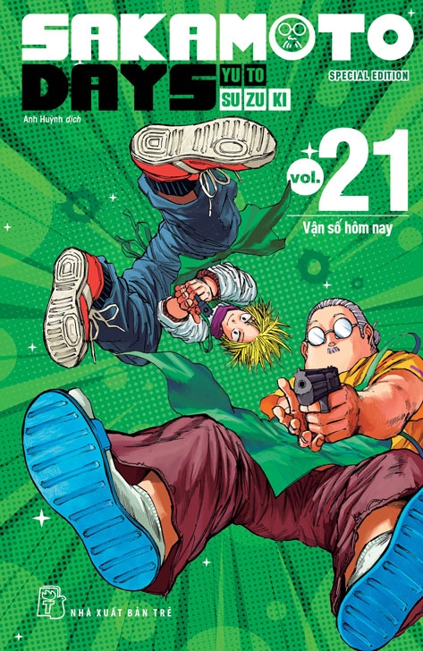 Bo
						
										
										Sakamoto Days - Tap 21 - Van So Hom Nay - Ban Dac Biet - Tang Kem Standee Mica + Filmstrip PVC + Postcard