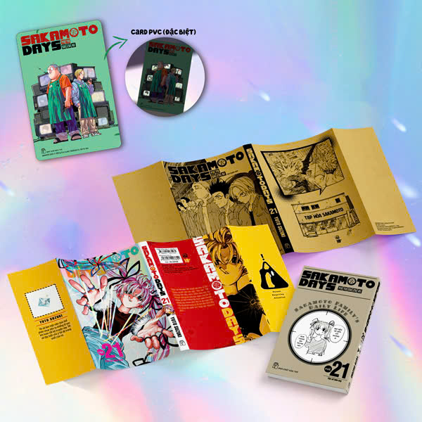 Bo
Sakamoto Days - Tap 21 - Van So Hom Nay - Tang Kem Card PVC "Behind The Scene"