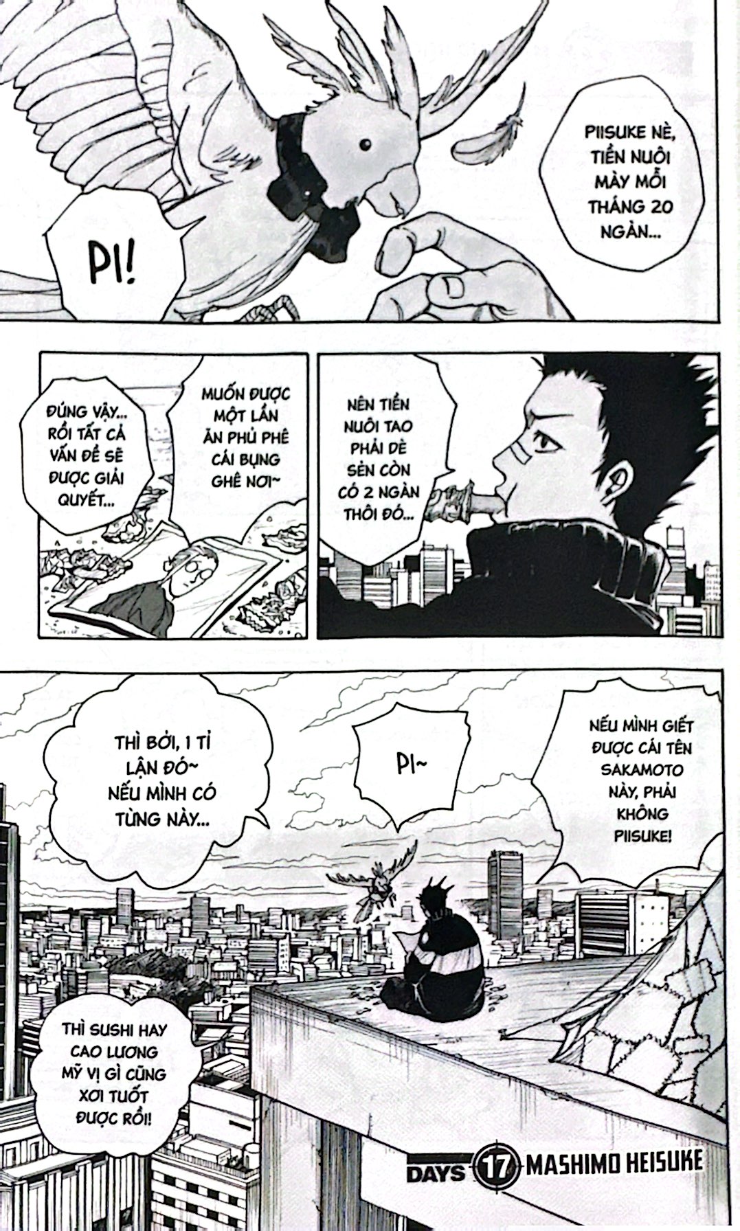 Bo
						
										
										Sakamoto Days - Tap 3 - Mashimo Heisuke - Tang Kem Standee Nhan Vat