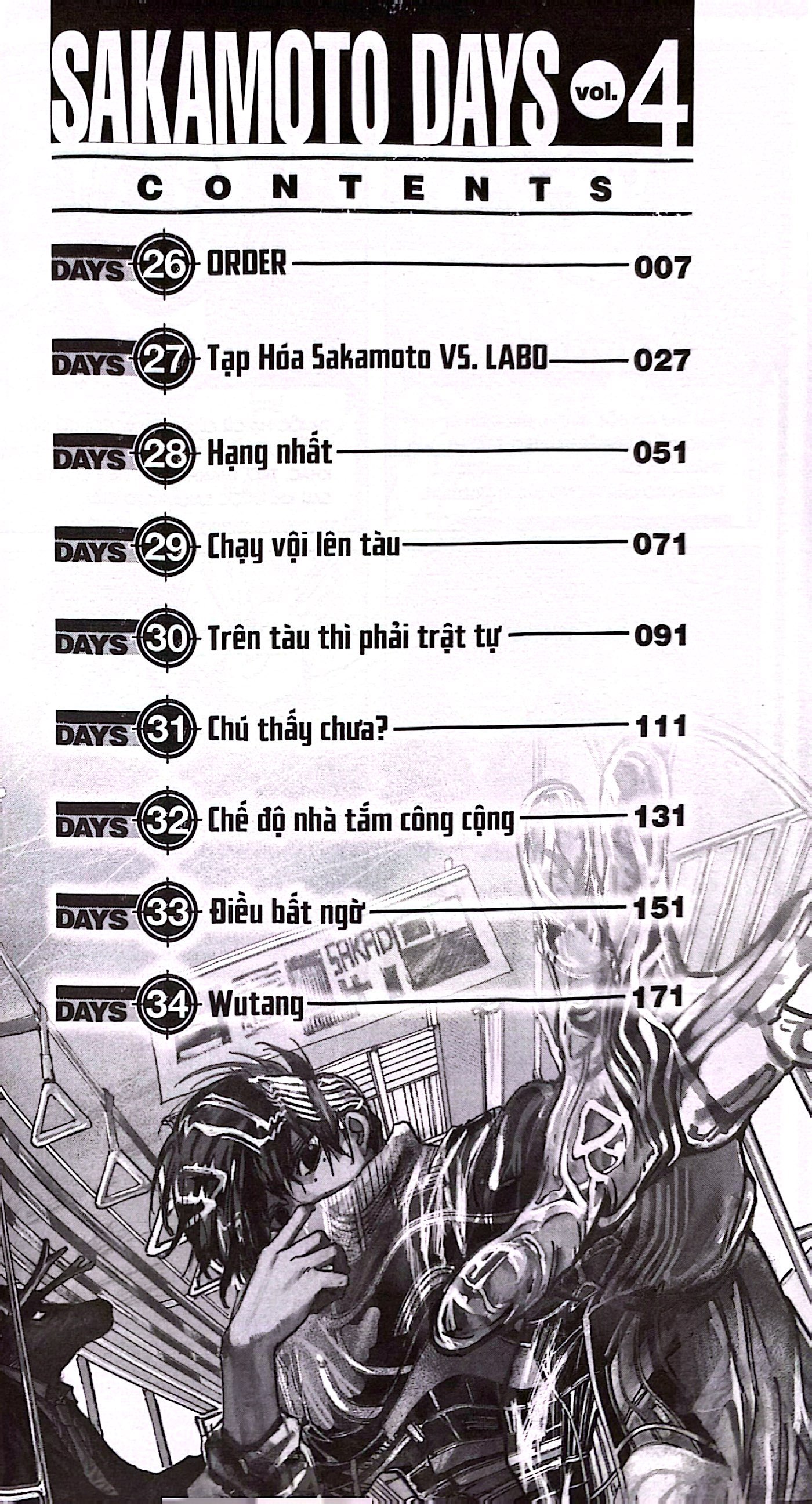 Bo
						
										
										Sakamoto Days - Tap 4 - Tren Tau Thi Phai Trat Tu