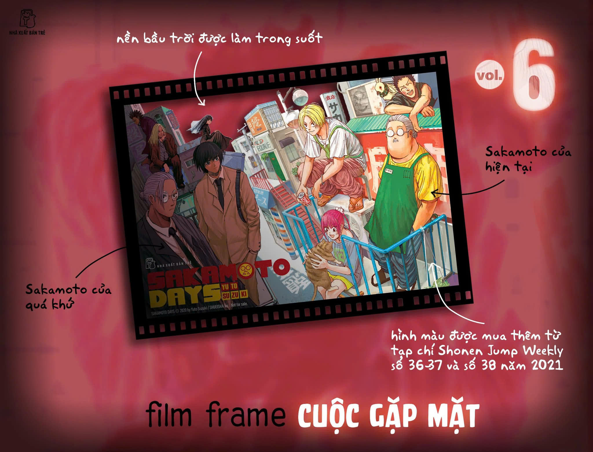 Bo
						
										
										Sakamoto Days - Tap 6 - So Xui Ghe~ - Tang Kem Card Film PVC