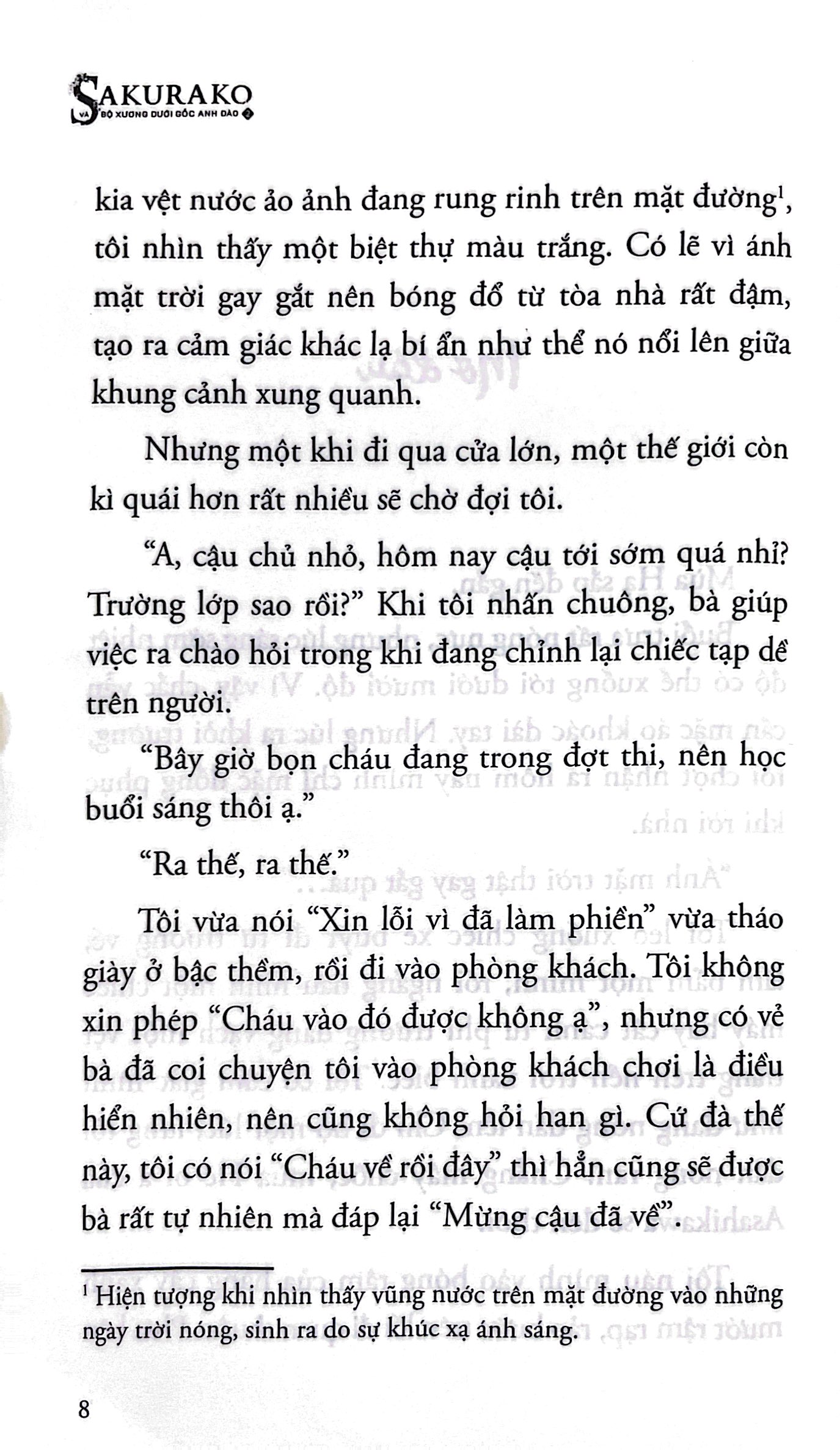 bộ sakurako và bộ xương dưới gốc anh đào - tập 2