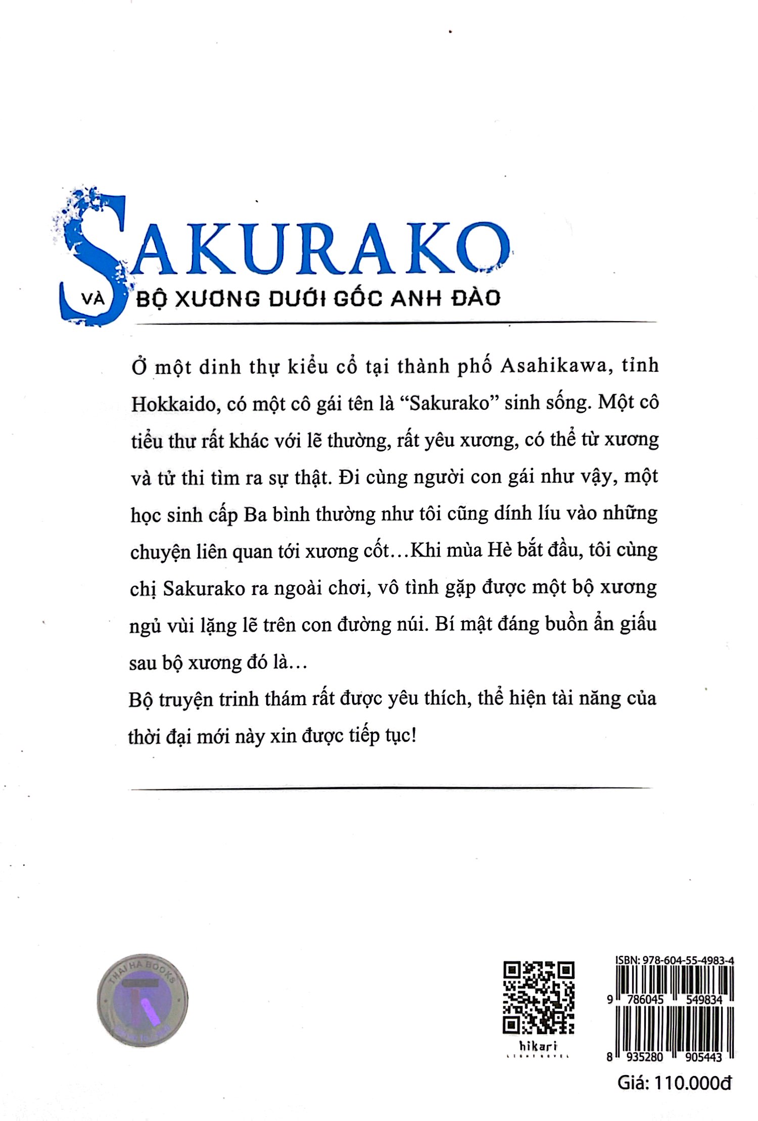 bộ sakurako và bộ xương dưới gốc anh đào - tập 2