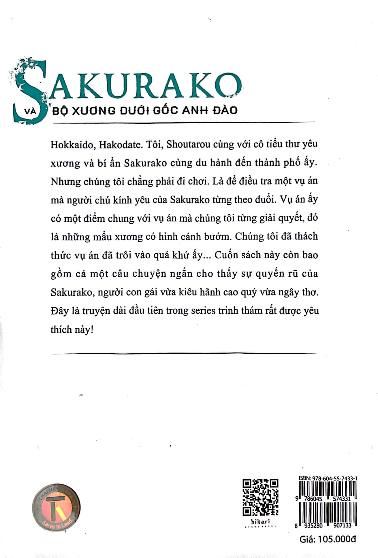 bộ sakurako và bộ xương dưới gốc anh đào - tập 5
