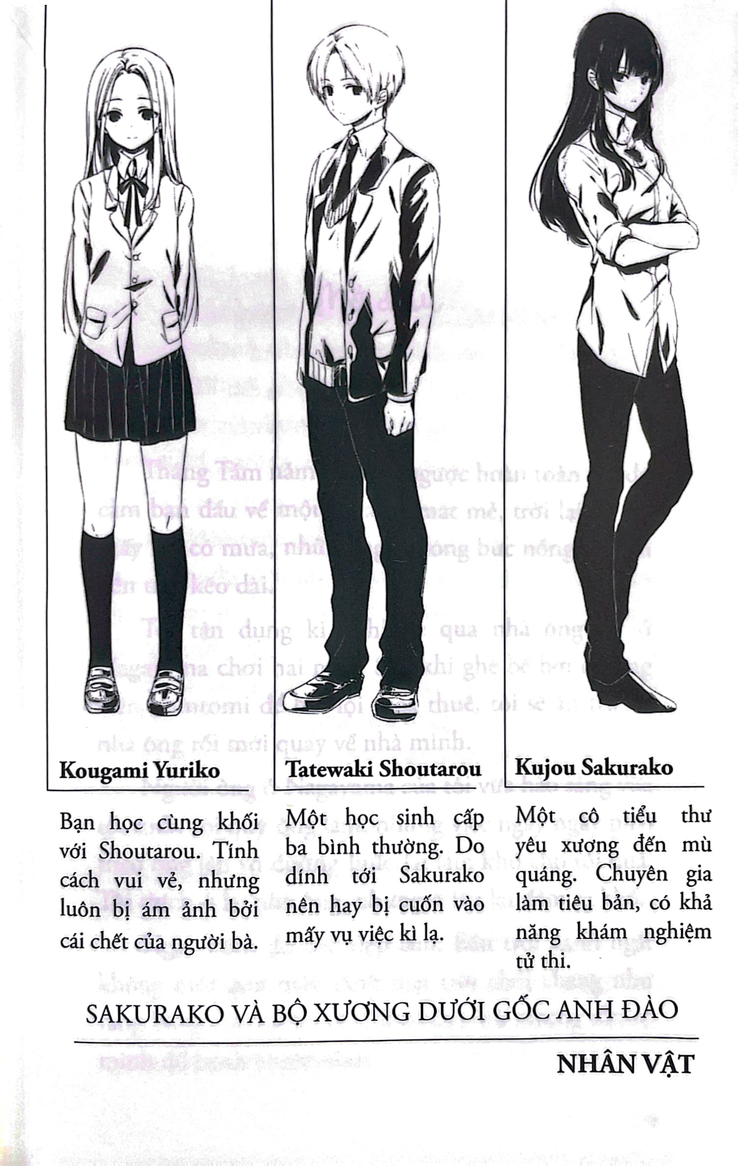 bộ sakurako và bộ xương dưới gốc anh đào - tập 6